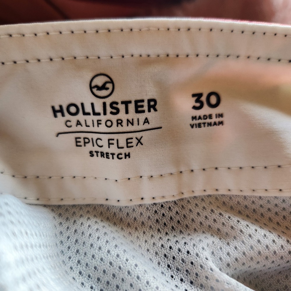 Hollister Epic Flex Stretch Swim Trunks Mens Size 30 Hawaiian Tropical - Picture 4 of 5